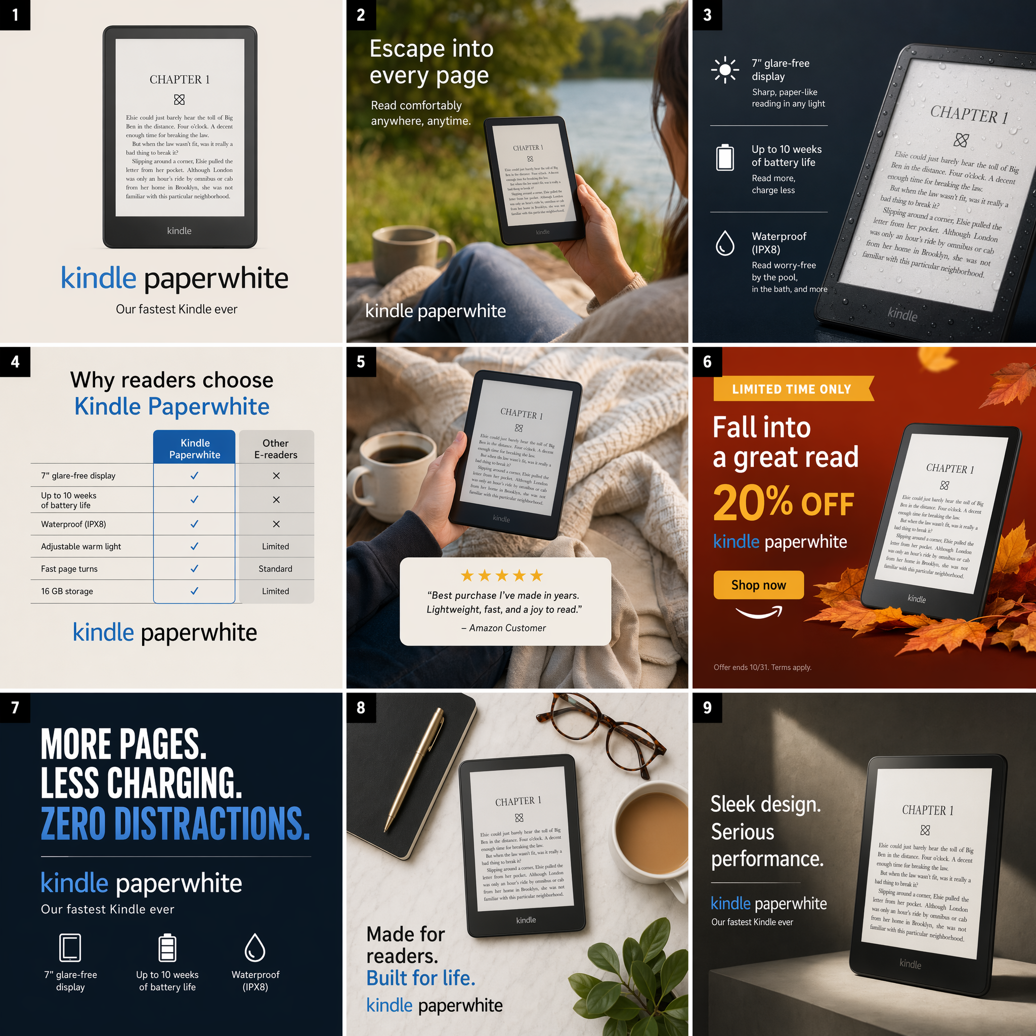 Ecommerce 3x3 board