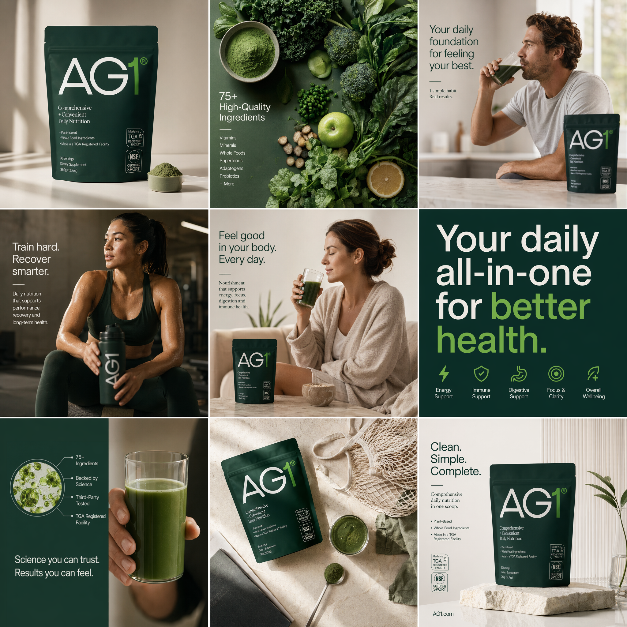 Wellness 3x3 board
